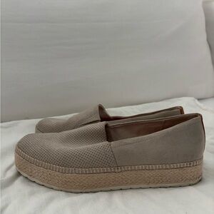 Dr. Scholl's Taupe Espadrille Slip-Ons